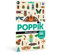 Poppik Les insectes: 1 poster + 44 stickers repositionnables