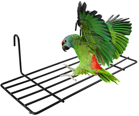 Mipcase Dekorative Regale Regale Schwarz Ständer Vogel Laufstall Eisen Wandregal Gitter Wandpaneel Display Dekoration Gitter Eisen Wandregal Eisenrahmen Wanddekoration