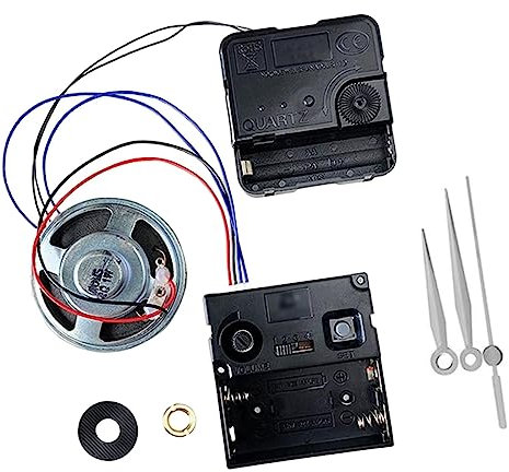 kowaku DIY-Wanduhr-Bewegungsmechanismus mit Musik-Glockenspiel-Box, Wanduhr-Ersatzteile, Pendeluhr-Bewegungsersatz für Club, Bar, Hotel, Stil h