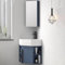 Lavandini Ad Angolo Per Bagno, Lavabo Ad Angolo Su Piedistallo, Mobile Da Bagno Con Rubinetto E Scarico, Set Di Mobili A Parete Per Piccoli Spazi, Per Piccoli Spazi, Mobiletto Sospeso A Parete ( Color