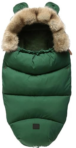 Kinderwagen Sitz Schlafsack Wetterfester Schlafsack Kinderwagen Warm Wasserdicht Winddicht Waschbar geeignet für Kinderwagen, Autositz, Sportkinderwagen, Buggy, Babyschale