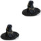 Vaguelly 2 Stk Halloween-Hexenhut Halloween-Mini-Hut-Haarspange Haarspangen Haarklammer festlicher Party-Hexenhut Maskerade Hexenhut Schüttgut Stirnband Hexen Hut Kopfbedeckung Damen