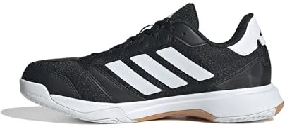 adidas Herren Ligra 8 Mens Indoor Shoes Schuhe, Core Black/Cloud White/Cloud White, 51 1/3 EU