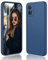 DESSEN Hülle für Motorola Moto Edge 30 Neo - Flüssige Silikon Handyhülle mit Kratzfestem Mikrofaserfutter Weiche TPU Schutzhülle Stoßfeste Bumper Cover Dünn Case, Blau