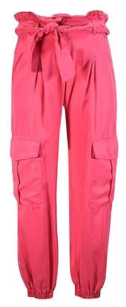 Liu Jo Jeans Liu Jo Pantaloni Rosa Fucsia Cargo con Cintura (IT, età, 14 Anni, Regular, Rosa)