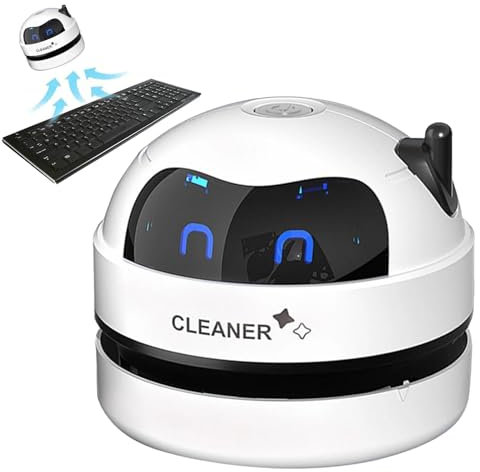 Bitong Desktop Vacuum,Tiny Keyboard Vacuum Cleaner - Portable Small USB Keyboard Vacuum Cleaner for Dust, Mini Desktop Vacuum Cleaner Desk Vacuum Cleaner for Tiny Items