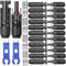 12 Paar Solar Stecker Set PV Solarstecker Plug Play Solaranlage Solarpanel Stecke Kabelstecker Photovoltaik Steckverbinder Kompatibel mit Solarkabel 2.5mm²/4mm²/6mm² Verlängerung kabel