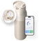 LARQ Bouteille PureVis 2 1 L - Bouteille d’eau auto-nettoyante avec purificateur UV, acier inoxydable isolé, application de suivi, réutilisable, Garantie 2 an, Mojave Dune