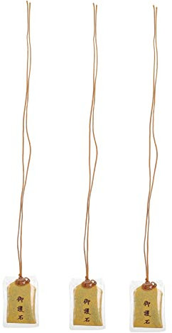 LIFKOME 3 Pz Omor giapponese werchristmas tascapane decorativo ragali di Natale borsa della fortuna in stile giapponese delicato amuleto decorazione amuleto broccato Golden