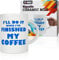 YOBRO Tazza da caffè gigante in ceramica, 67 Oz (2 l), grande e divertente, regalo originale per uomini, colleghi o ufficio, regalo divertente per ogni Anla (blu)