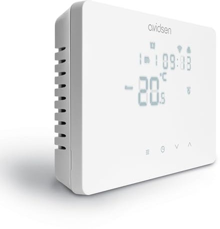 Avidsen Termostato WiFi cablato Bianco - HomeTemp 127072