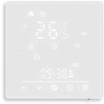 Matter Smart Thermostat for Electric Heating,Programmable,Energy Saving,APP and Voice & Remote Control, Works with Homekit,Alexa,16A