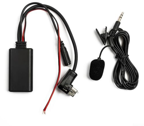 NbgrvB JieRui BT 5908 AUX Cable for Pioneer Car Stereos 1 5m Length with Microphone Function