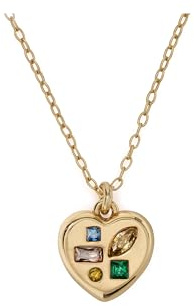 Kate Spade New York Self-Love Club Pendant, Gold Multi