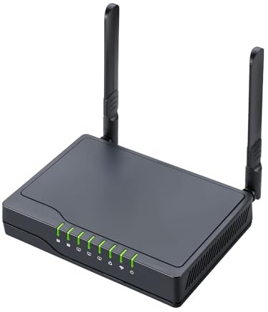 FLYINGVOICE FWR8101 Analog Telephone Adapter, VoIP Adapter with 1 FXS Port, AP & Repeater Mode, 2.4GHz 300Mbps Wi-Fi, Supports T.38 Fax Protocol, Ideal for PBX, SMB, Remote Work & Business Travel