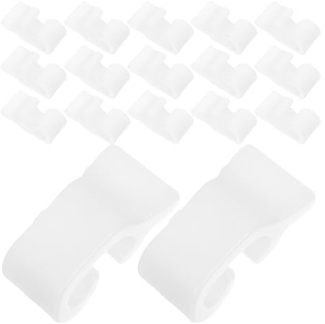 NUOBESTY 100pcs Pet Cage Door Fasteners Wire Clips Black Plastic Easy Installation Wear-resistant for Dog Crate Outdoor Travel Animal Enclosures