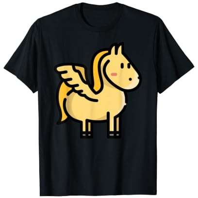 Pegasus geflügeltes Pferd griechische Mythologie Inspiration Preisgünstiges Grafik-T-Shirt