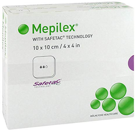 MEPILEX 10x10 cm Schaumverband