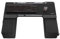 Couchmaster® CYCON² Titan Black Edition, Couch Gaming Auflage für Maus & Tastatur (für PC, PS4/5, Xbox One/Series X), ergonomisches Lapdesk für Couch & Bett, Nappa Leder, Echtes Titan