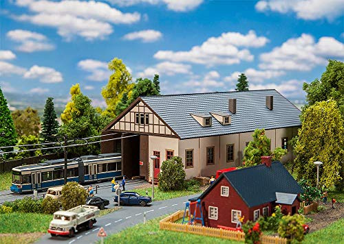 Faller Straßenbahndepot Naumburg