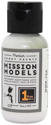 MISSION MODELS MMP-102 Aircraft Grey Gloss FS 16473 Acrylic Paint 1 oz (30 ml)