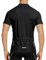 INBIKE Radtrikot Herren Kurzarm Fahrradtrikot Kurz Ärmellos Shirt Fahrrad Trikot Jersey Aus Elastischem Atmungsaktiv Schnell Trockendem Stoff Schwarz XL