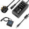 F1TP DMW-DCC11 AC Power Adapter Dummy Battery kit DMW-AC10 for Panasonic Lumix DMC-GF3 GF5 GF6 GX85 GX7 Mark II, S6 GX9 GX80 GX85K ZS60 LX100 ZS110 TZ100 Camera, Replace DMW-BLE9 BLG10 Battery