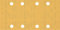Bosch 10x EXPERT C470 Sandpaper (for Paint on wood, Hardwood, Ø 93x186 mm, Grit 400, Professional Accessory Orbital Sander)
