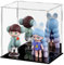 LileZbox Acryl-Vitrine, vielseitige Sammlerstück-Vitrine für Actionfiguren, Spielzeug, 1 Packung (schwarz, 20 x 15 x 20 cm)