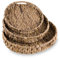 Eden & Willow E&W Round Water Hyacinth, Decorative Natural Hand-Woven Seagrass Serving Tray with Handles (Small) (STR-TRA-8283)