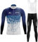HOMTOL Radtrikot Set Herren Langarm Kurzarm Fahrradbekleidung Fahrradtrikot Triathlon Anzug Herren Fahrrad Trikots Atmungsaktiv Elastische Schnell Trocknend Trikot Radfahren MTB