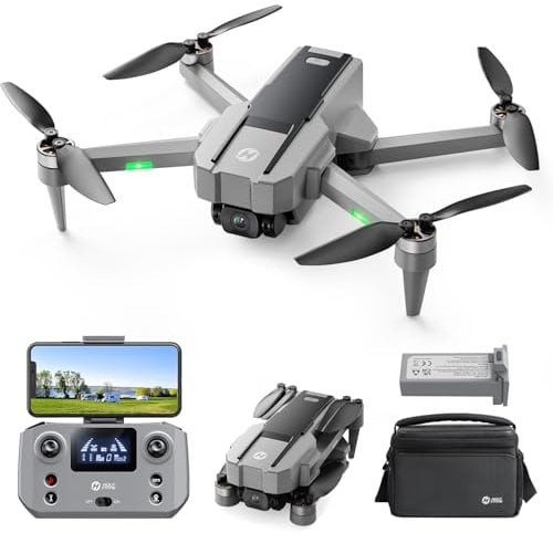 Holy Stone HS440G Drones for Adults with Camera 4K, Foldable GPS Drone with 23Mins Flight Time, Auto Return, Follow Me, Waypoints, 5G Transmission, Under 249g Easy for Beginners