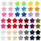 Keboyoe 46 Stück Kleine Blumen zum Aufbügeln，zum Aufbügeln oder Nähen，Buntes Besticktes Aufnäher Set für Kinder & DIY Dekoration auf Kleidung, Jeans, T - Shirts & Hüten