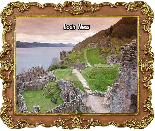 Loch Ness UK Kühlschrankmagnete, Tourismus, Souvenir, Kühlschrankdekoration, Magnet