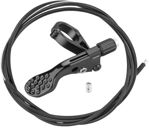 Palanca remota de tija de sillín con cuentagotas, Palanca de tija telescópica para Ciclismo de montaña - Mando a Distancia de tija de sillín Ajustable en Altura | Kit de Palanca remota, Palanca
