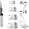 YOURKAY 4 Paia di Gommini Auricolari di Ricambio per Apple Airpods Pro/Airpods Pro 2, Padiglioni in Silicone Liquido con Fori per la Cancellazione del Rumore, Include Custodia + Spazzola per la Puli
