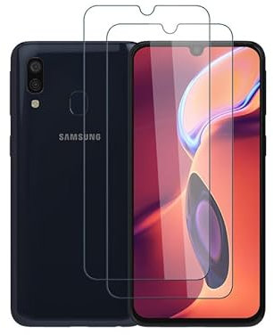 [2 Stück] für Folie Samsung Galaxy A40 Panzerglas, Frei von Staub Zero Bubble Displayschutz Samsung A40 Schutzfolie, Hohe Auflösung Ultrabeständig Displayfolie Samsung Galaxy A40 Handyfolie