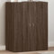 Myheimly Aktenschrank, Büroschrank mit Stauraum, Lagerschrank für Büro, Schrank Büromöbel Aufbewahrungsschrank, Holzwerkstoff Aktenschrank Braune Eiche,60 x 32 x 77.5 cm