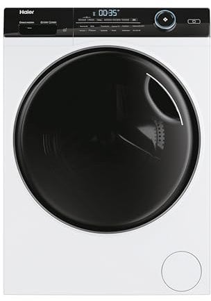 Haier I-PRO SERIE 5 HWD90-B14959U1 Waschtrockner / 9 kg Waschen / 6 kg Trocknen/Direct Motion Motor - absolut leise/Refresh-Dampfprogramm/Aquastop-Schlauch