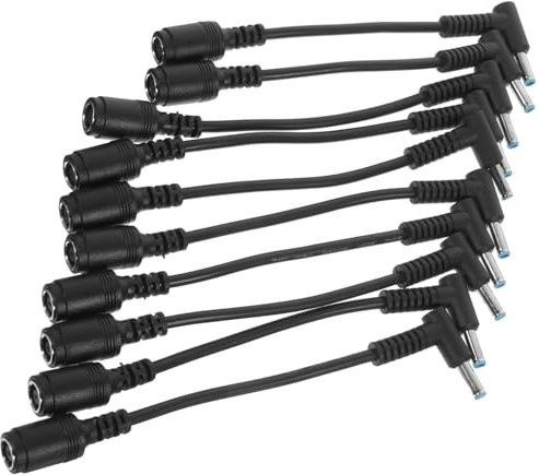 Artibetter 10pcs Charger Power Adapter Cable for Laptop Usb Charger Cable Charging Conversion Line Tip Adapter Converter