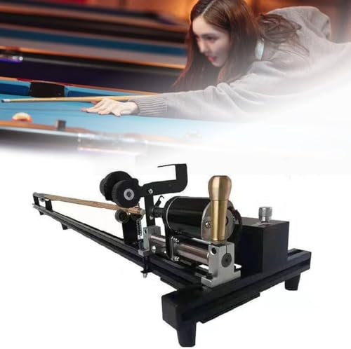 Das Billardqueue-Reparaturset für die Poolqueue-Drehmaschine und den Snooker-Queue-Stick umfasst die Wartung der Spitzenklemme, des Schlägers und der Lederersatzwerkzeuge