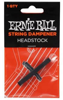 Ernie Ball String Dampener - Guitar Headstock