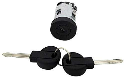 ZAPYVET Juego de cerradura de puerta 9170.AY 4162C9 for Fiat, Scudo, Citroën, XM, XANTIA, SYNERGIE, DISPATCH, JUMPY 1995-2007 (color: 2 cilindros) Actuador de cerradura de puerta de coche(BLACK 1pc Ba