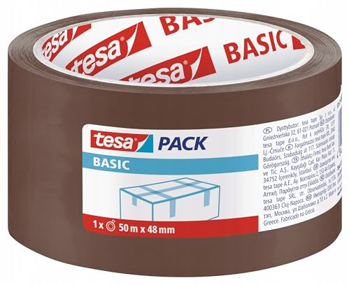 Tesa 58573-0000-00 Basic Band aus Acryl, geräuscharm, Havanna