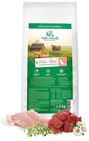 Müller’s Naturhof - Huhn und Rind - Getreidefrei - 1,5 kg - Trockenfutter