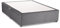 Dreembeds 4FT6 Double Charcoal Suede Divan Bed Base with 4 Storage Drawers | Durable Upholstered Platform | Matching Fabric Finish | Strong Frame | Ideal for Bedroom Storage & Space Saving