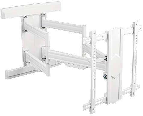 RICOO Soporte TV Pared Giratorio Inclinable Televisión 55-95 (140-241cm) S7544-W Brazo Universal Televisor LED/LCD/Curvo VESA 200x200-400x400