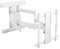 RICOO TV Wandhalterung Schwenkbar für 55-95 Zoll Fernseher Halterung Wand Fernsehhalterung Neigbar S7544-W Fernseh-Arm Schwenkarm Smart OLED Flach Curved Bildschirm bis 70-Kg & VESA 400 x 400
