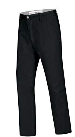 BP Gourmet 1735-686-32 Chinohose für Herren - Gummizug in der Taille - 48% Baumwolle, 48% Polyester, 4% Elastolefin - Normale Passform - Größe: 50n - Farbe: schwarz