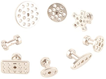 Wifehelper 8-teiliges Set aus Metallplatten, Abzieher und Trennwänden, Ausbeulwerkzeug für den Garten, Zubehör, Reparatur-Set für Dellen ohne Lackierung